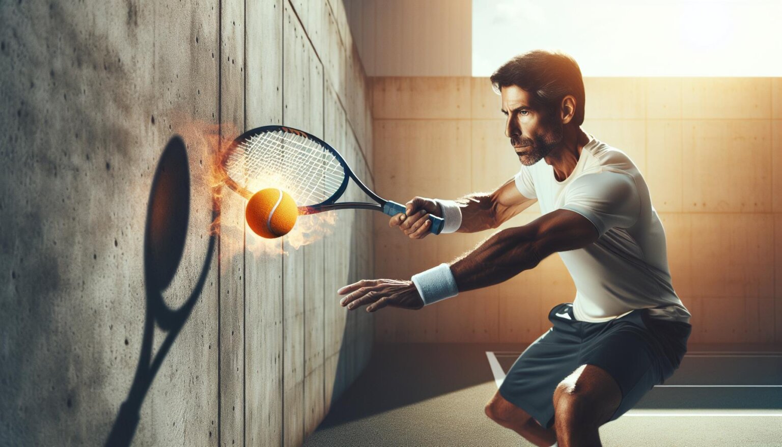 Jak trenować forehand przy ścianie i podnieść swoje umiejętności?