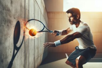 Jak trenować forehand przy ścianie i podnieść swoje umiejętności?